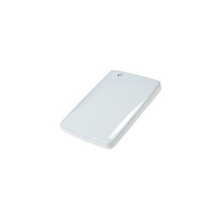 Caixa externa conceptronic usb 2.0 hdd sata 2.5 polegadas para disco rígido branco