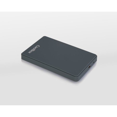 Caixa do disco rígido - hdd - ssd coolbox coo - scg2543 - 8 sata usb 3.0 cinza de 2,5 polegadas