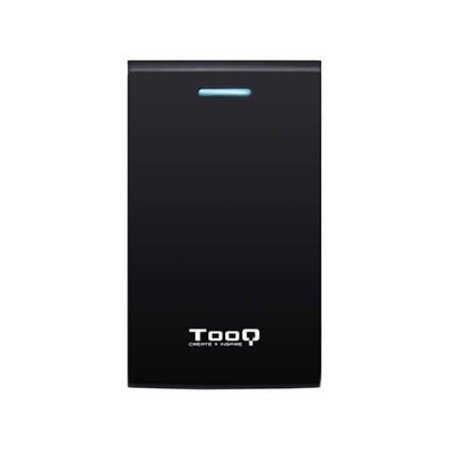 Caixa externa 2,5 polegadas sata tooq tqe - 2526b preto usb 3.0 - 5gbps - hdd compatível 9,5mm - 12,5mm