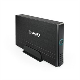 Caixa externa tooq tqe - 3520b para hdd 3,5 polegadas sata usb 2.0 preto
