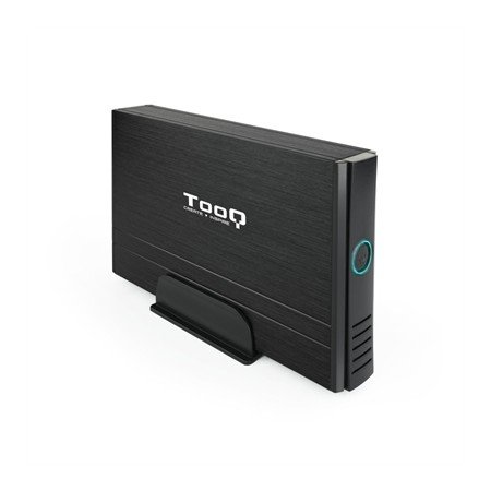 Caixa externa tooq tqe - 3520b para hdd 3,5 polegadas sata usb 2.0 preto