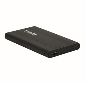 Caixa externa tooq tqe - 2510b hdd - ssd 2.5 polegadas 9.5mm sata usb 2.0 preto