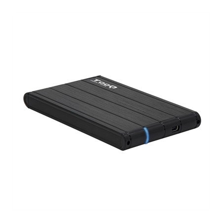 Caixa externa tooq tqe - 2530b para hdd 2.5 polegadas sata 3 usb 3.0 preto