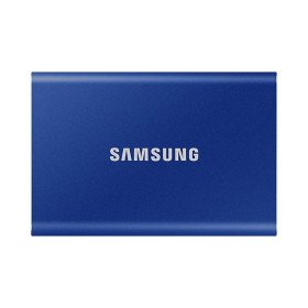 Disco rígido externo ssd samsung t7 mu - pc1t0h - ww 1 tb usb 3.2 azul