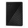 Disco rígido externo hdd wd western digital 5 tb meu passaporte usb 3.2 preto