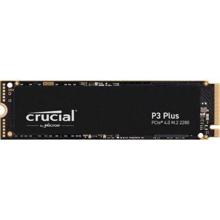 Disco rígido interno ssd crucial p3 plus 2 tb m.2 2280 pci express