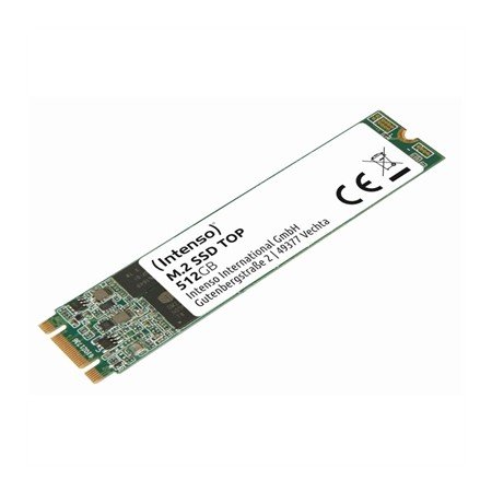 Disco rígido interno sólido ssd intenso superior 512 gb m.2 sata 3
