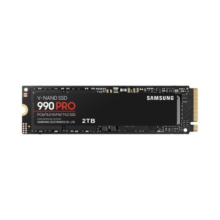 Disco rígido interno sólido ssd samsung mz - v9p2t0bw - 990 pro - 2 tb - m.2 2280 - pcie 4.0