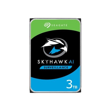 Disco rígido interno hdd seagate skyhawk ai st3000vx015 3 tb 3.5 polegadas 256 mb - sata 6 gb - s