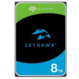 Disco rígido interno hdd seagate skyhawk st8000vx010 8 tb 3,5 polegadas - 256 mb - sata