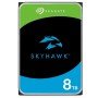 Disco rígido interno hdd seagate skyhawk st8000vx010 8 tb 3,5 polegadas - 256 mb - sata