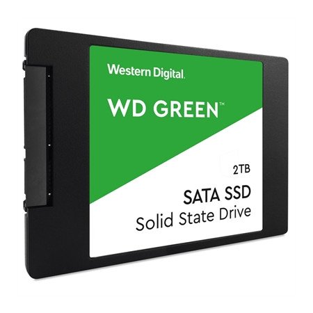 Disco rígido interno sólido hdd ssd wd western digital green wds200t2g0a 2 tb 2,5 polegadas sata 3