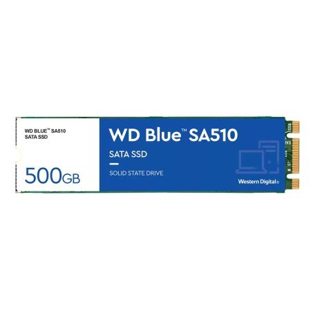 Disco rígido sólido interno hdd ssd wd western digital blue wds500g3b0b 500gb m.2 2280 sata3