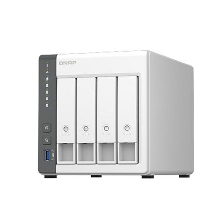 qnap ts - 433 - 4g nas 4xhdd - bay 1x2.5gbe+1xgbe nas server
