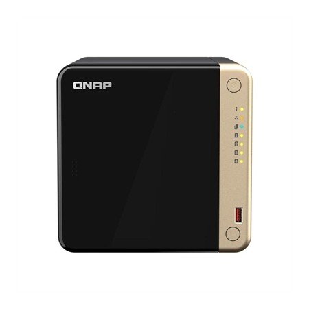 Servidor Nas qnap ts - 464 - 8g 4xhdd - bay 2x2.5gbe 4xusb