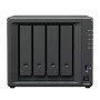Servidor NAS synology ds423+ 2gb 4 baias gigabit ethernet raid