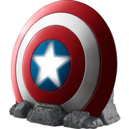 caixa de som bluetooth ekids marvel capitão américa
