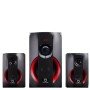 Hiditec 2.1 multimídia h400 80w bluetooth usb sd alto-falantes de rádio