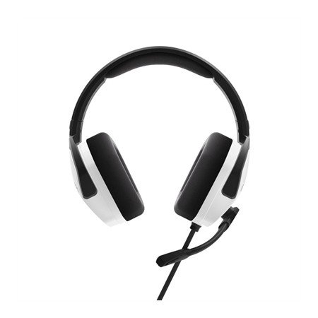 Micro headset gaming sistema de energia esg 3 supraural branco - 50mm - conector de 3,5mm - multiplataforma