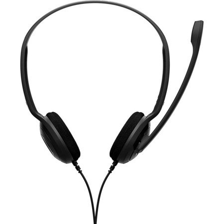 Sennheiser epos pc 5 fones de ouvido para chat 3,5 mm microfone preto