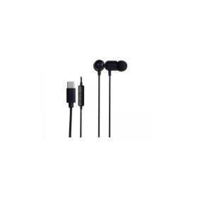 Fones de ouvido intra-auriculares Fonestar X3 - NC - Microfone - USB Tipo C - Preto