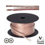 Cabo Coluna 2X0.50Mm Transparente Paralelo Vsound