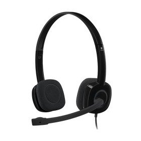 Fone de ouvido Logitech h151 com microfone