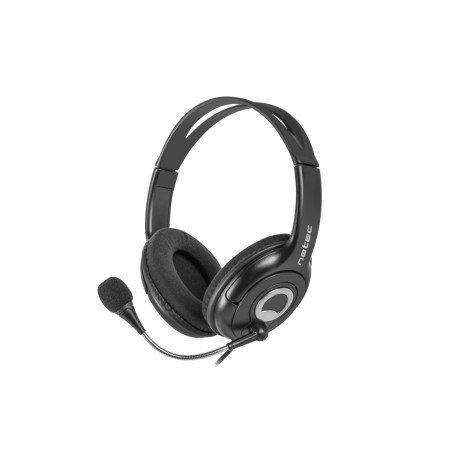 Fones de ouvido Natec bear 2 nsl - 1178 com microfone preto