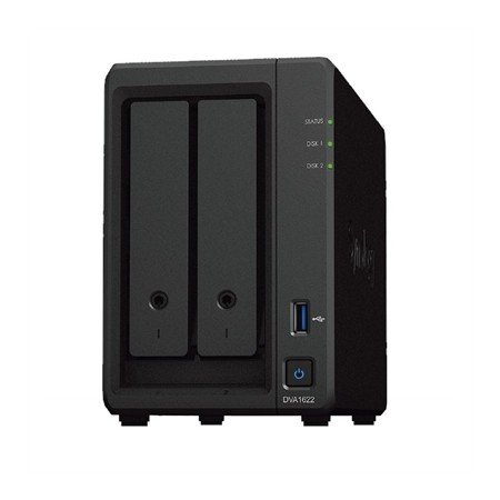 gravador digital synology dva1622 nvr 4k ai