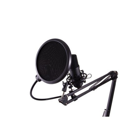 Microfone condensador de podcast Coolbox 03