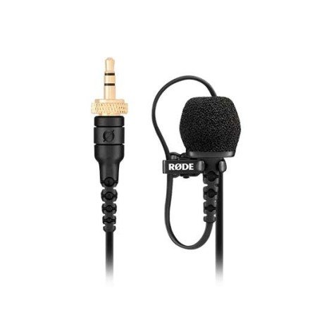 Microfone de lapela Rode ii jack 3,5mm trs - jfet - 120db - omnidirecional - preto