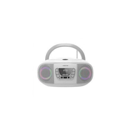 Rádio cd fonestar boom - go - b branco usb