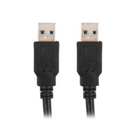 cabo lanberg usb 3.0 1m - macho - macho - preto