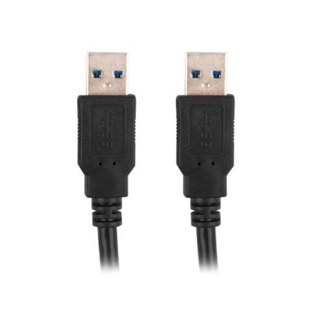 cabo lanberg usb 3.0 1m - macho - macho - preto