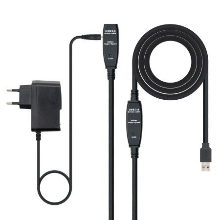 Cabo de extensão nanocable usb 3.0 com amplificador tipo a - m - a - h 10m.