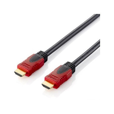 Equipar cabo HDMI 2.0 de alta velocidade com ethernet macho - macho 1m preto