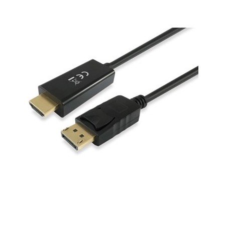 Cabo displayport equipado para HDMI macho - macho 5m preto