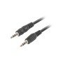 Lanberg cabo estéreo 3,5 mm jack macho - 3,5 mm jack macho 1,2 m preto