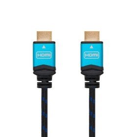 Cabo hdmi (a) para hdmi (a) 4k 1,5m nanocabo preto m - m - 60hz - 18gbps - v2.0 - trançado