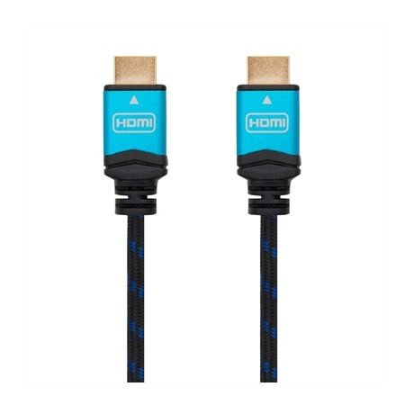 Cabo nanocabo HDMI v2.0 4k macho - macho preto 1m