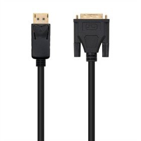 Cabo Displayport para dvi nanocable 2m preto - macho - macho