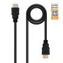 Cabo nanocabo HDMI v2.0 premium 1,5 m preto - macho - macho