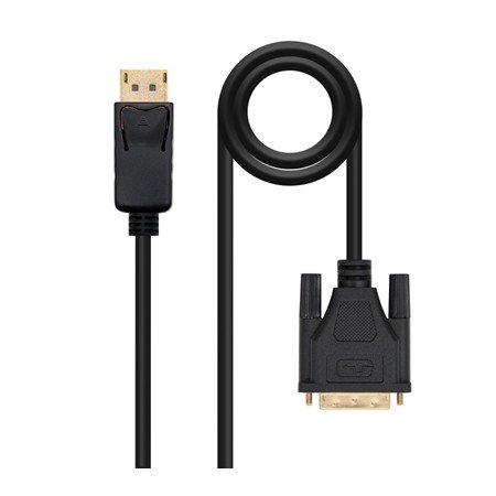 Displayport para cabo nanocabo dvi 1m - macho - macho - preto