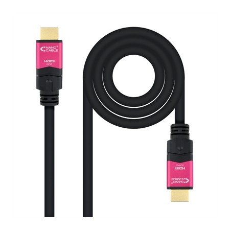 Cabo HDMI 2.0 nanocabo 4k 25m - macho - macho - preto