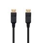 Cabo displayport nanocable 2m - macho - macho - preto