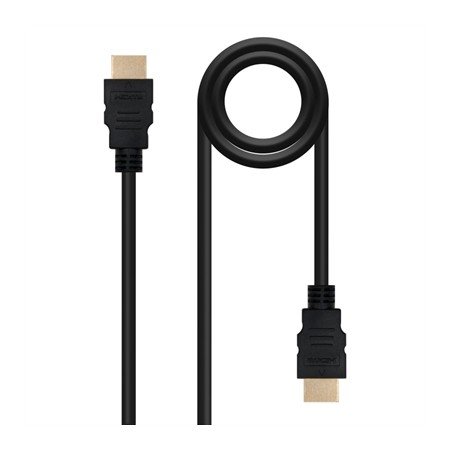 Cabo HDMI 1.3 nanocabo 1m - macho - macho - preto