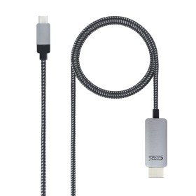 Nanocabo conversor usb tipo ca hdmi usb tipo c - mhdmi - m preto 1,8 m