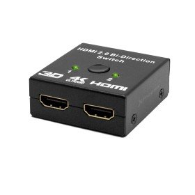 Hub 2 hdmi splitter 4k com chave manual