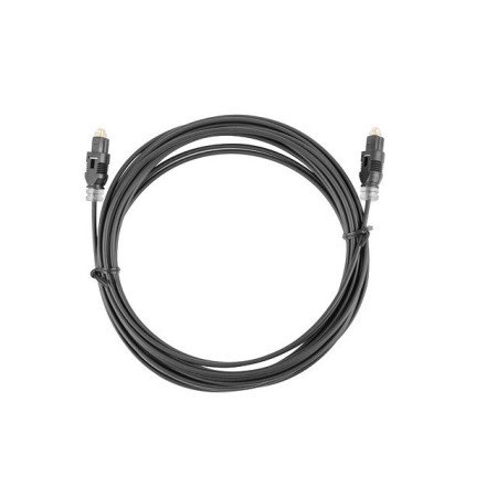 Toslink cabo lanberg áudio digital óptico 2m preto