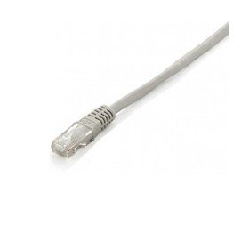 Patch cord de cabo vermelho rj45 u - utp cat6 2m cinza